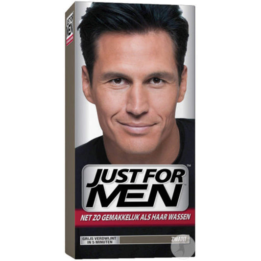 Just For Men Shampoo-In Haircolor, Real Black H-55