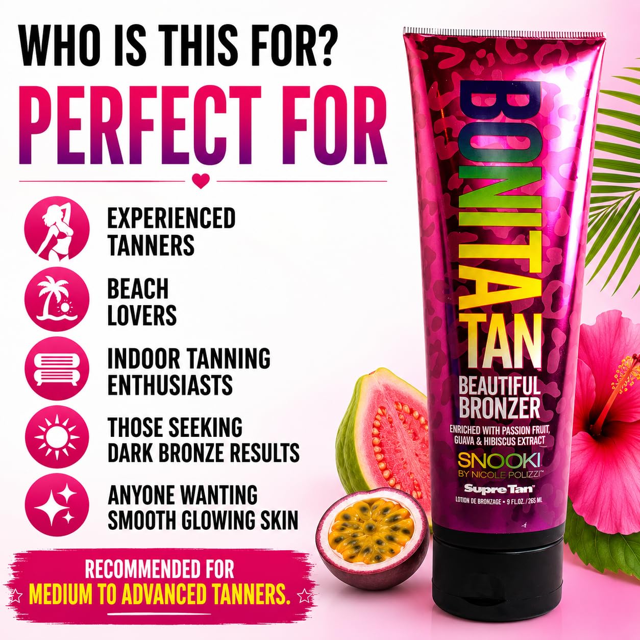 Supre Snooki Bonita Tan Beautiful Bronzer, Brown