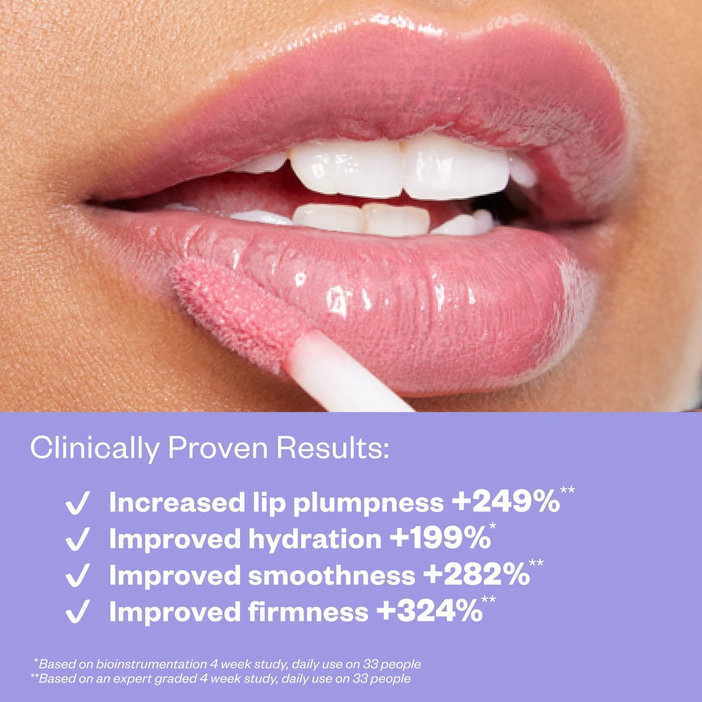 Kosas Wet Lip Oil Gloss - Hydrating Lip Plumping Treatment with Hyaluronic Acid & Peptides, Non-Sticky Finish (Malibu)
