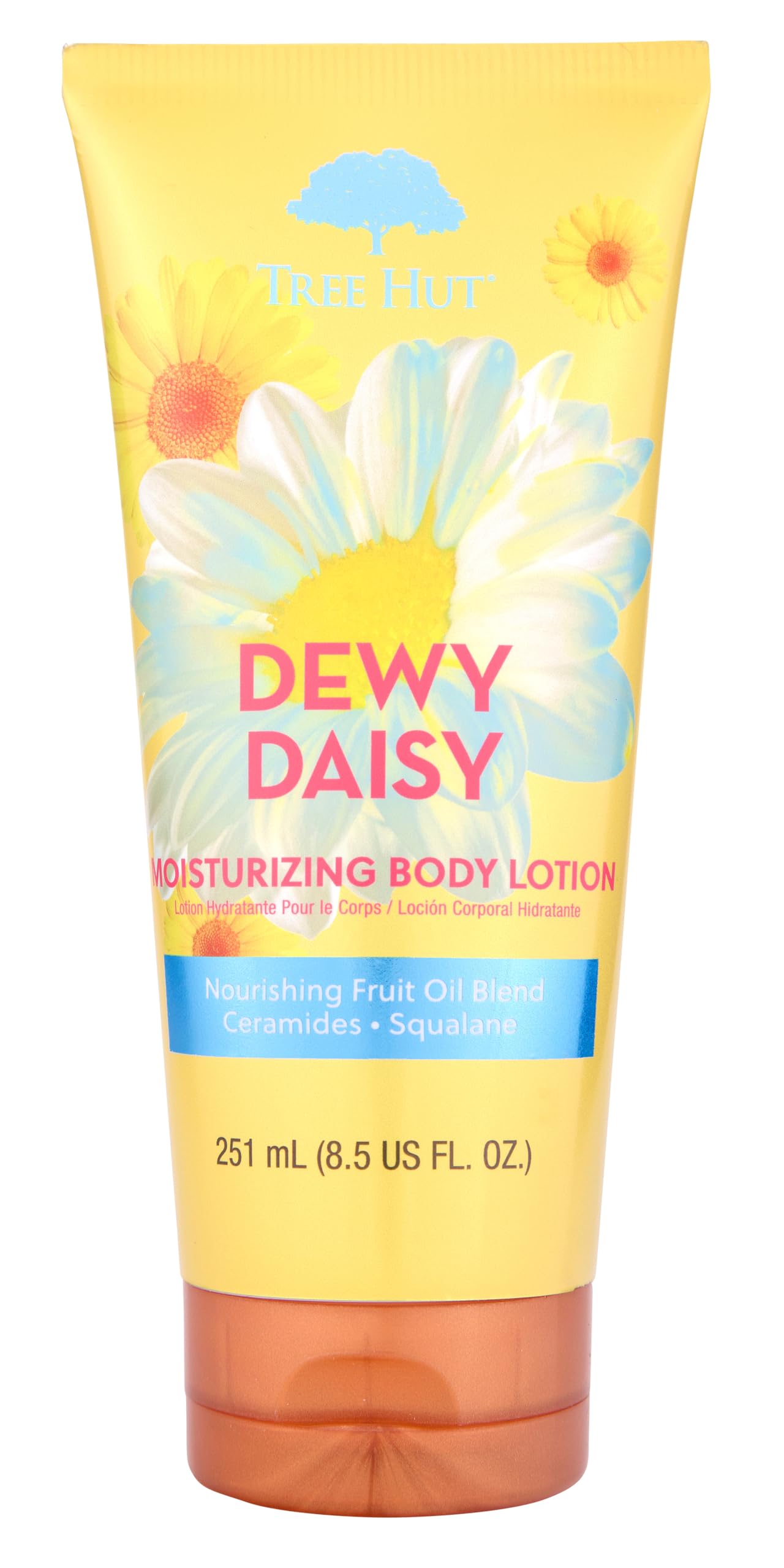 Tree Hut Dewy Daisy Moisturizing Body Lotion, Ceramide and Squalene Formula Helps Protect Skin, Long-lasting Hydration Leaves Skin Feeling Soft
