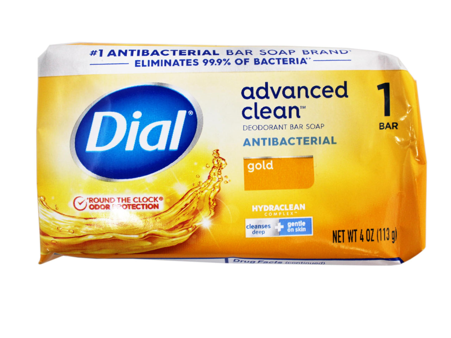 Dial Bar Soap Gold 4 Ounce 8 Count Anti-Bacterial