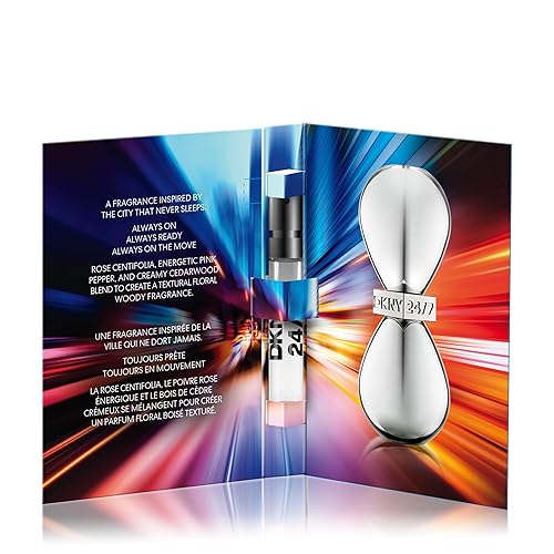 DKNY 24/7 Eau de Parfum Trial Perfume Spray For Women, Vial Sample Size, 0.05 Fl. Oz. / 1.5 mL