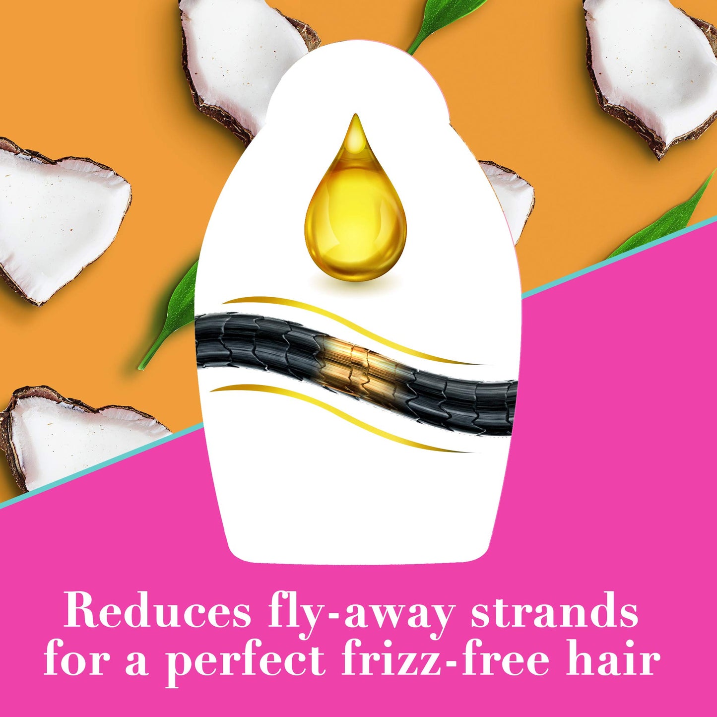OGX Quenching + Coconut Curls Frizz-defying Curl Styling Milk, 177 ml