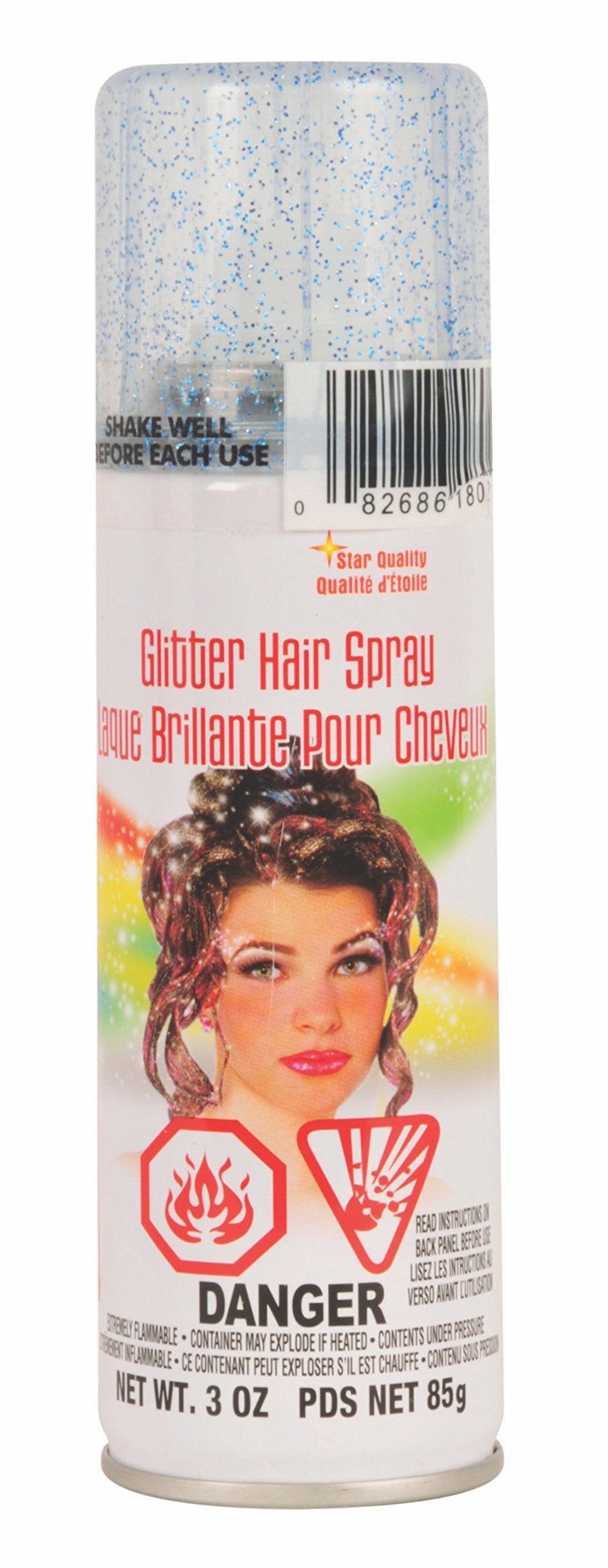Rubie's Glitter Hairspray, Blue