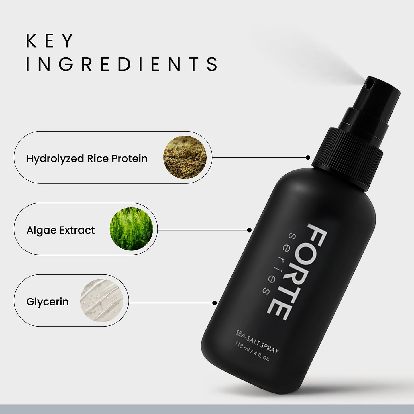 Alex Costa Sea-Salt Spray by Forte Series | Hair Volume for Men | Volumizing & Texturizing for Hair | Beachy Surfer Hair, Volume Hairspray for All Beauty and Personal Care Alex Costa