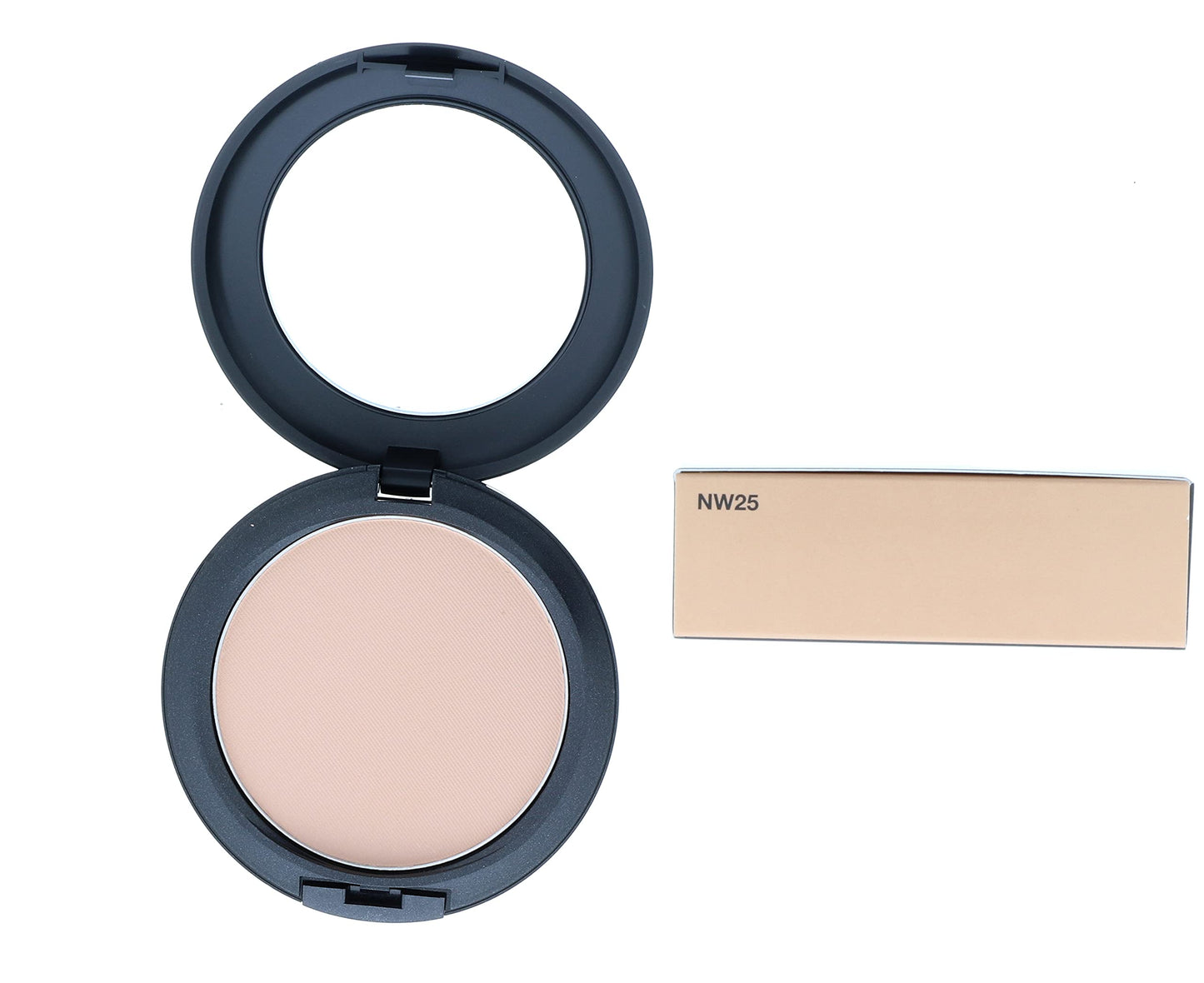 MAC Studio Fix Powder Plus Foundation - NW25 - Mid Tone Beige with Rosy Undertone for Light to Medium Skin (Neutral-warm) 15g / 0.52oz