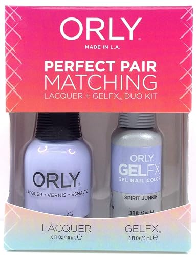Orly Matching Lacquer Plus Gel FX Polish, Spirit Junkie, 0.6/0.3 oz. Beauty & Personal Care Orly