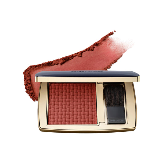 Estée Lauder The Sculpting Powder Blush with Buildable Color | Long Lasting, Contouring & Plumping, Eccentric Amber, 0.25 Ounce
