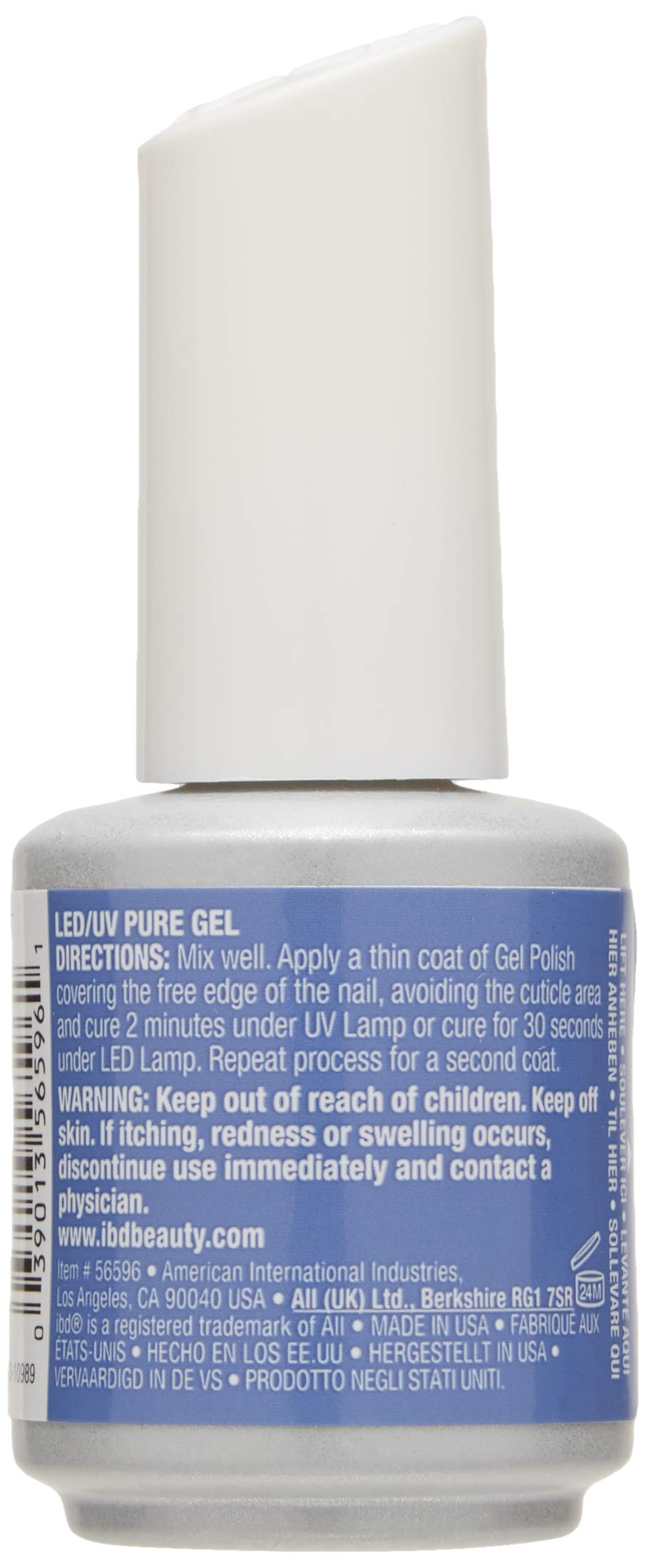 IBD Just Gel Nail Polish, Raindrops, 0.5 Fluid Ounce Beauty & Personal Care IBD