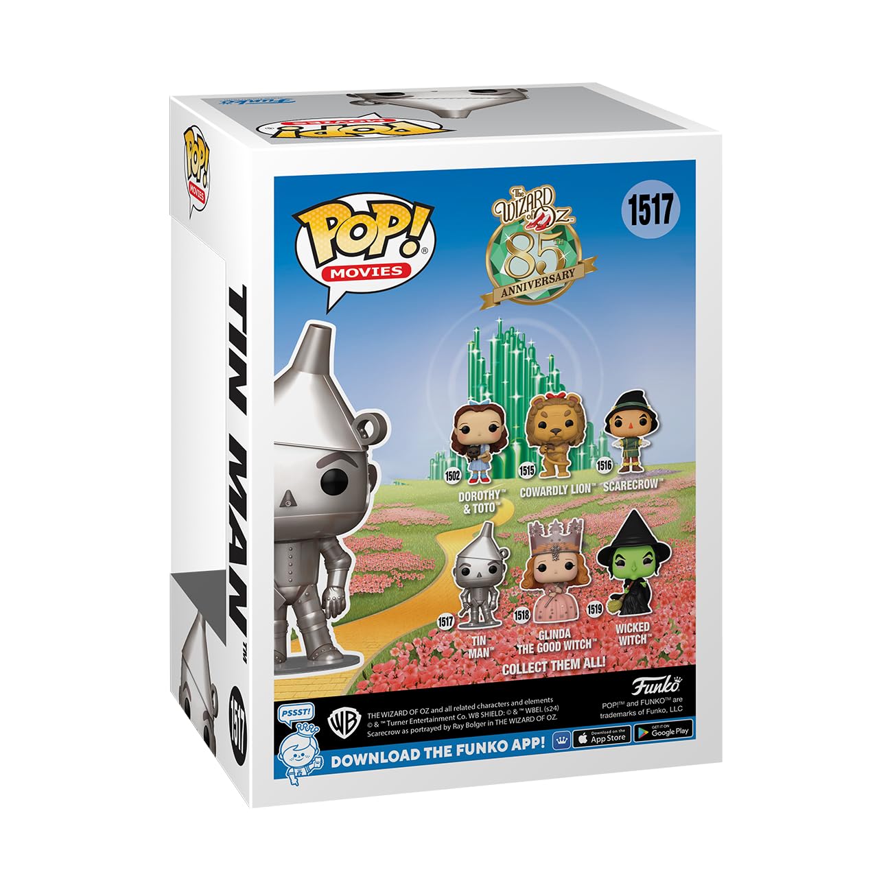 Funko POP! Movies: The Wizard of Oz - The Tin Man - Collectable Vinyl Figure - Gift Idea - Official Merchandise - for Kids & Adults - Movies Fans…