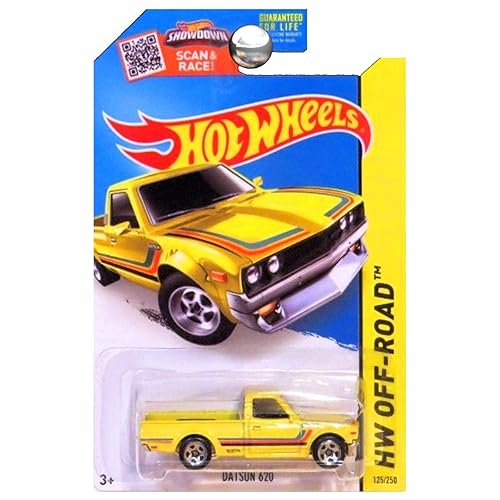 Hot Wheels 2015 HW Off-Road Datsun 620 125/250, Yellow
