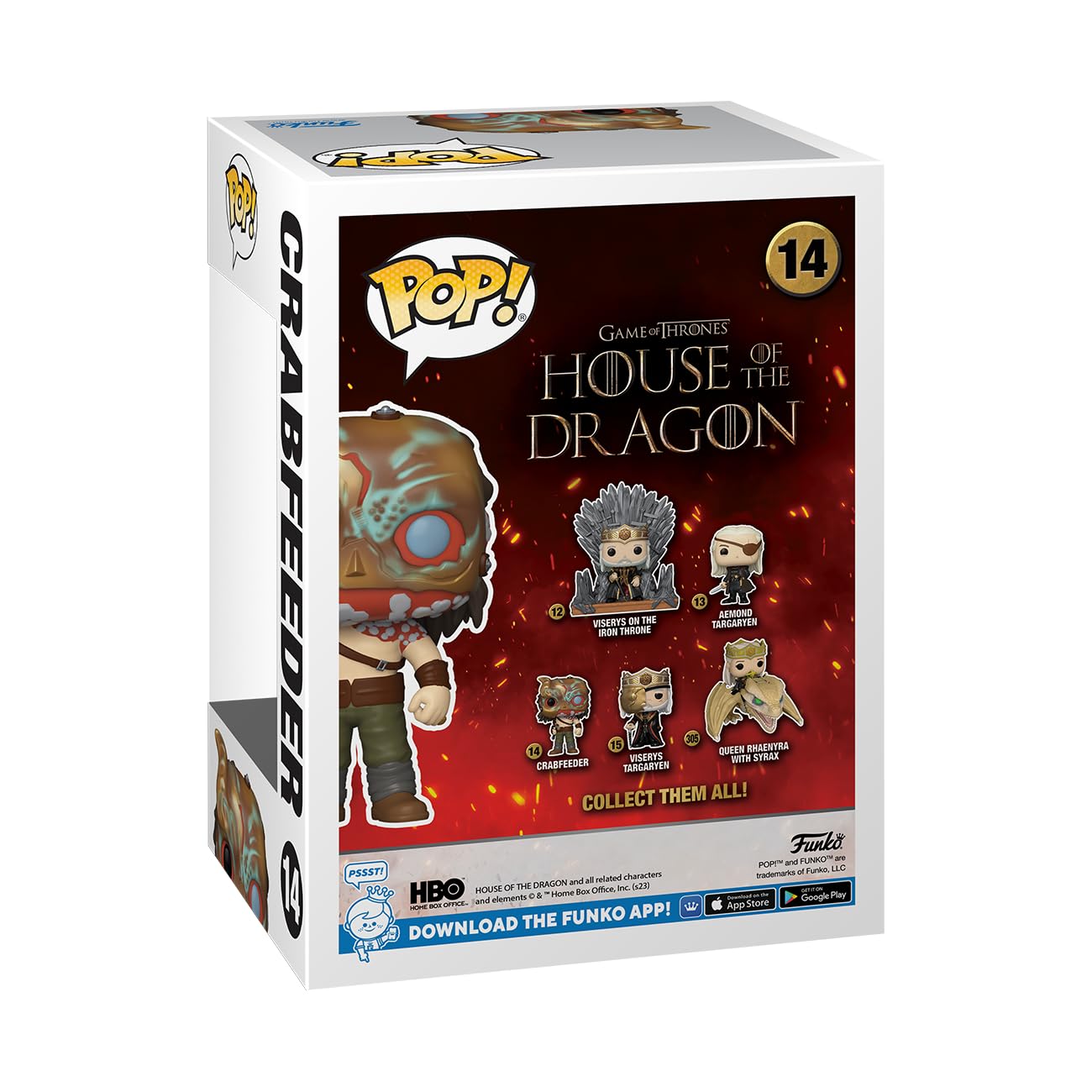Funko POP! TV: House of The Dragon - Crab Feederfeeder - Collectable Vinyl Figure - Gift Idea - Official Merchandise - for Kids & Adults - TV Fans…