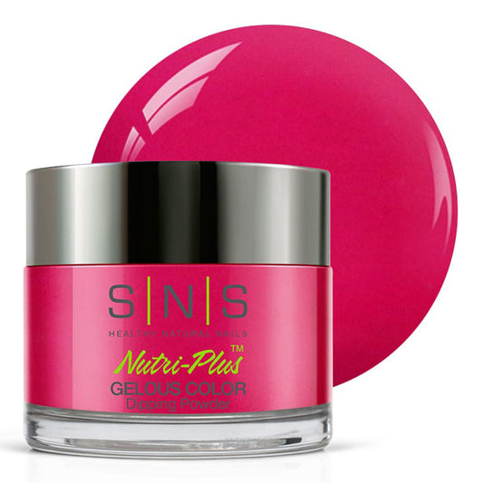 SNS Nail Dip Powder, Gelous Color Dipping Powder - Finesse (Pink, Red/Magenta, Cream) - Long-Lasting Dip Nail Color Lasts 14 Days - Low-Odor & No UV Beauty & Personal Care SNS Healthy Natural Nails