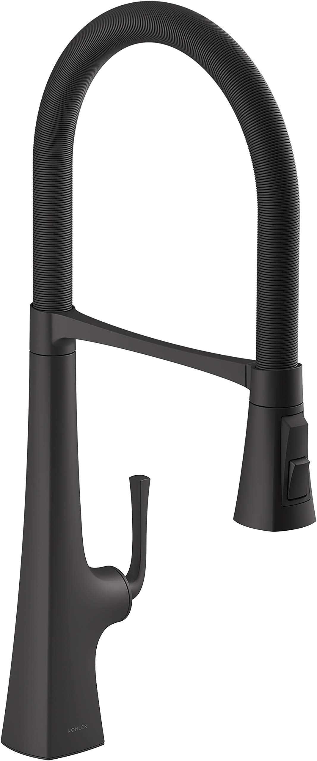 Kohler K-22060-BL Graze Kitchen Sink Faucet, Matte Black 3.3 Ounces