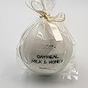 3 Oatmeal Milk and Honey Luxury Bath Bomb Fizzies, Made with Shea, Mango and Cocoa Butter, Ultra Moisturizing, Great for Dry Skin,