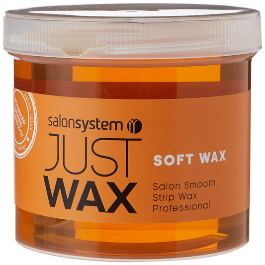 Salon System Just Wax Traditional High Performance Soft Wax for Sensitive Skin 450g Beauty and Personal Care Salon System