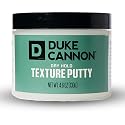 Duke Cannon Supply Co. Supply Co. Dry Hold Texture Putty - Medium Hold Hair Putty - Ideal for short to medium styles and all textures - No Shine