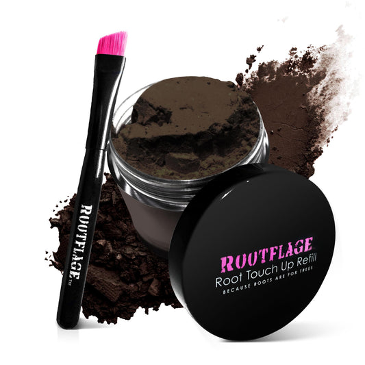 Rootflage Temporary Root Touch Up Refill (08 Brown/Black)