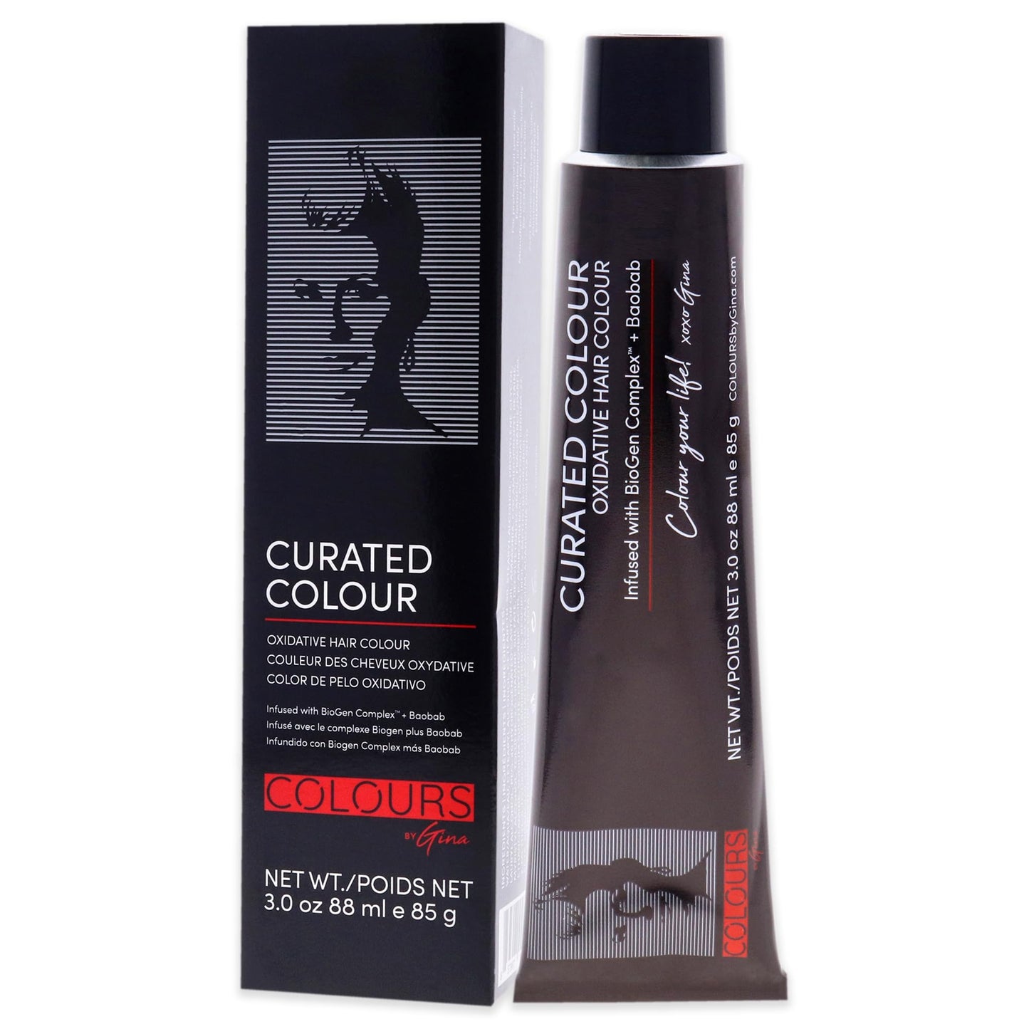Colours By Gina Curated Colour - 7.35-7GM Golden Mahogany Blonde by Colours By Gina for Unisex - 3 oz Hair Color