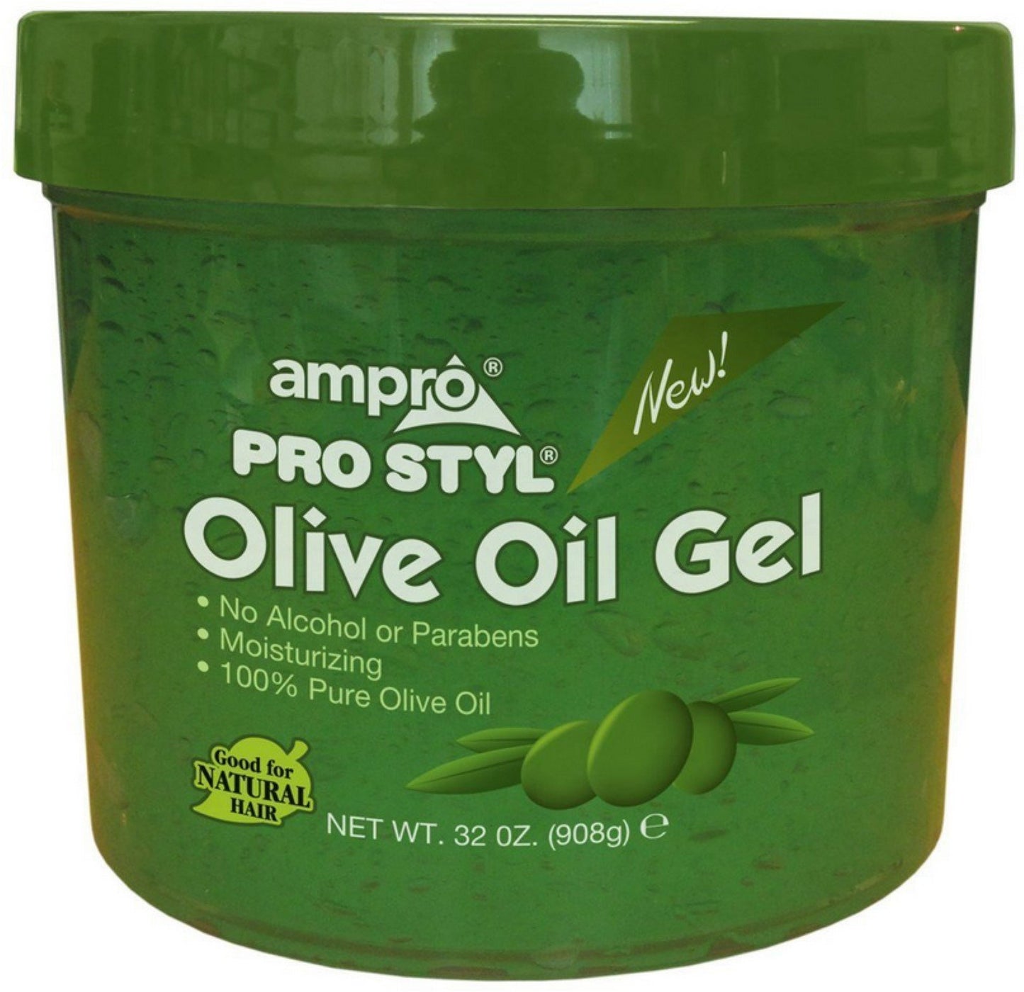 Ampro Olive Oil Gel, 32 oz (Pack of 2)