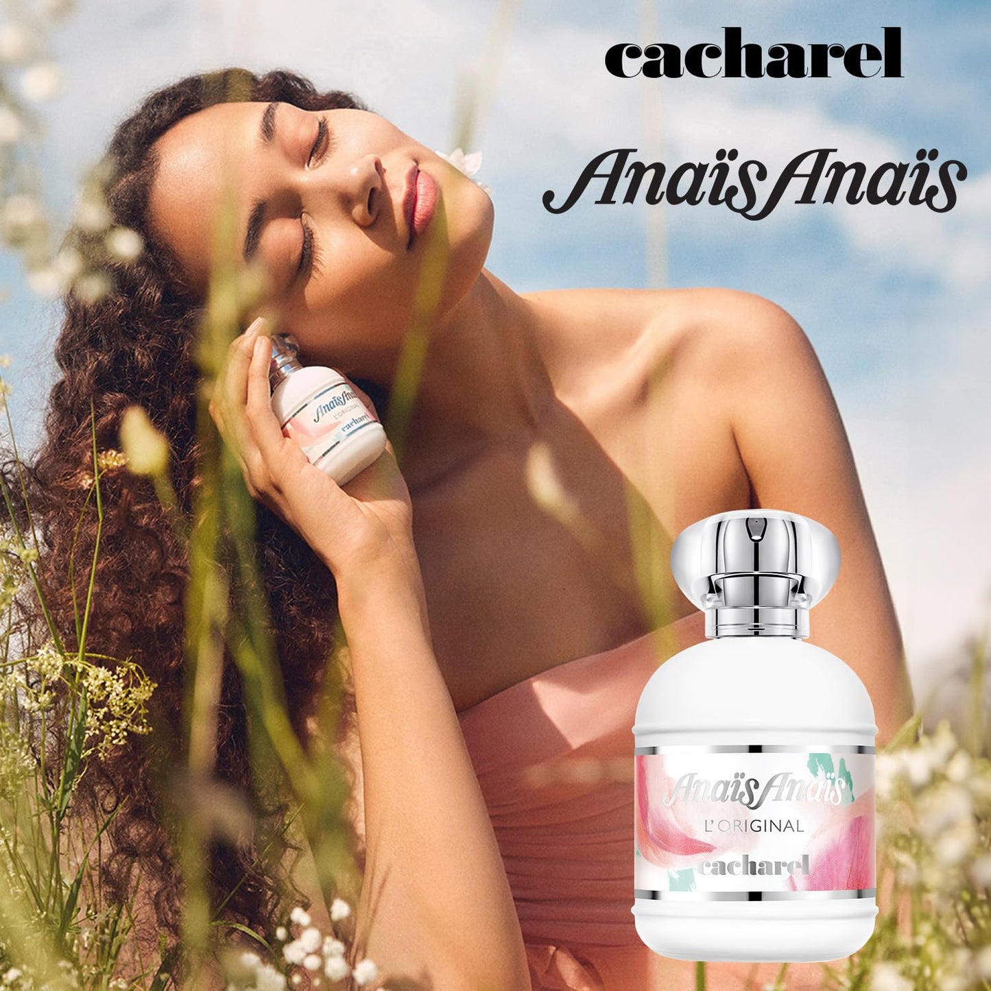 Cacharel Anais Anais Eau de Toilette Spray Perfume for Women, 3.4. Fl. Oz.