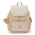 Kipling Women's City Pack S Backpacks, Sparkled Beige, One Size, City Pack S