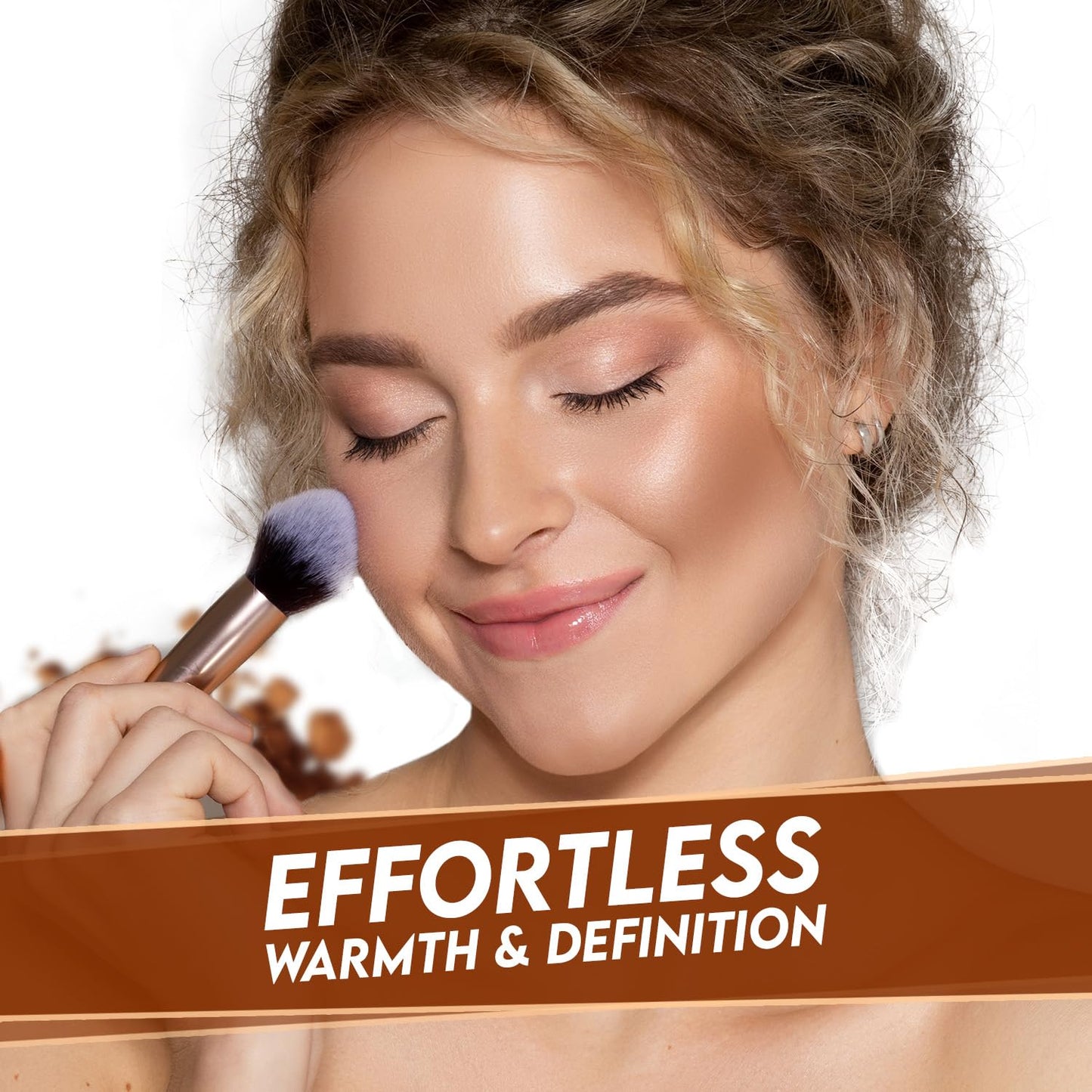 Profusion Cosmetics Harry Potter Holiday Chocolate Frog Bronzer Powder, Soft Matte Face Bronzer, Long-Lasting Natural Sun-Kissed Bronzing Finish