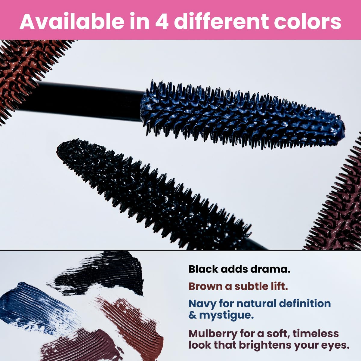 Prime Prometics PrimeLash Mascara for Older Women - Volumizing, Incredible Length in 2 Coats - Long-Stay, Zero Clumps, Hypoallergenic (Black) Beauty and Personal Care PRIME PROMETICS