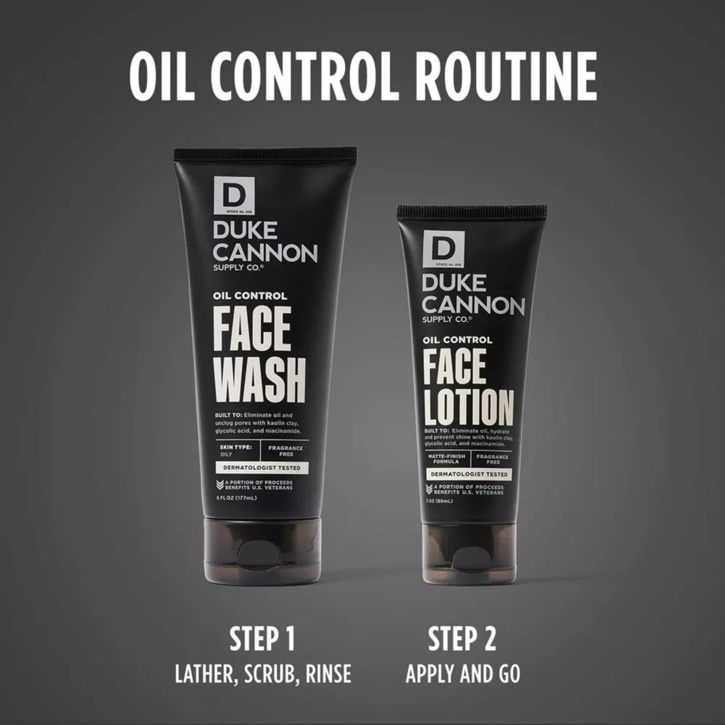 Duke Cannon Oil Control Face Wash Coil Miner, Fragrance free - 6 ounce