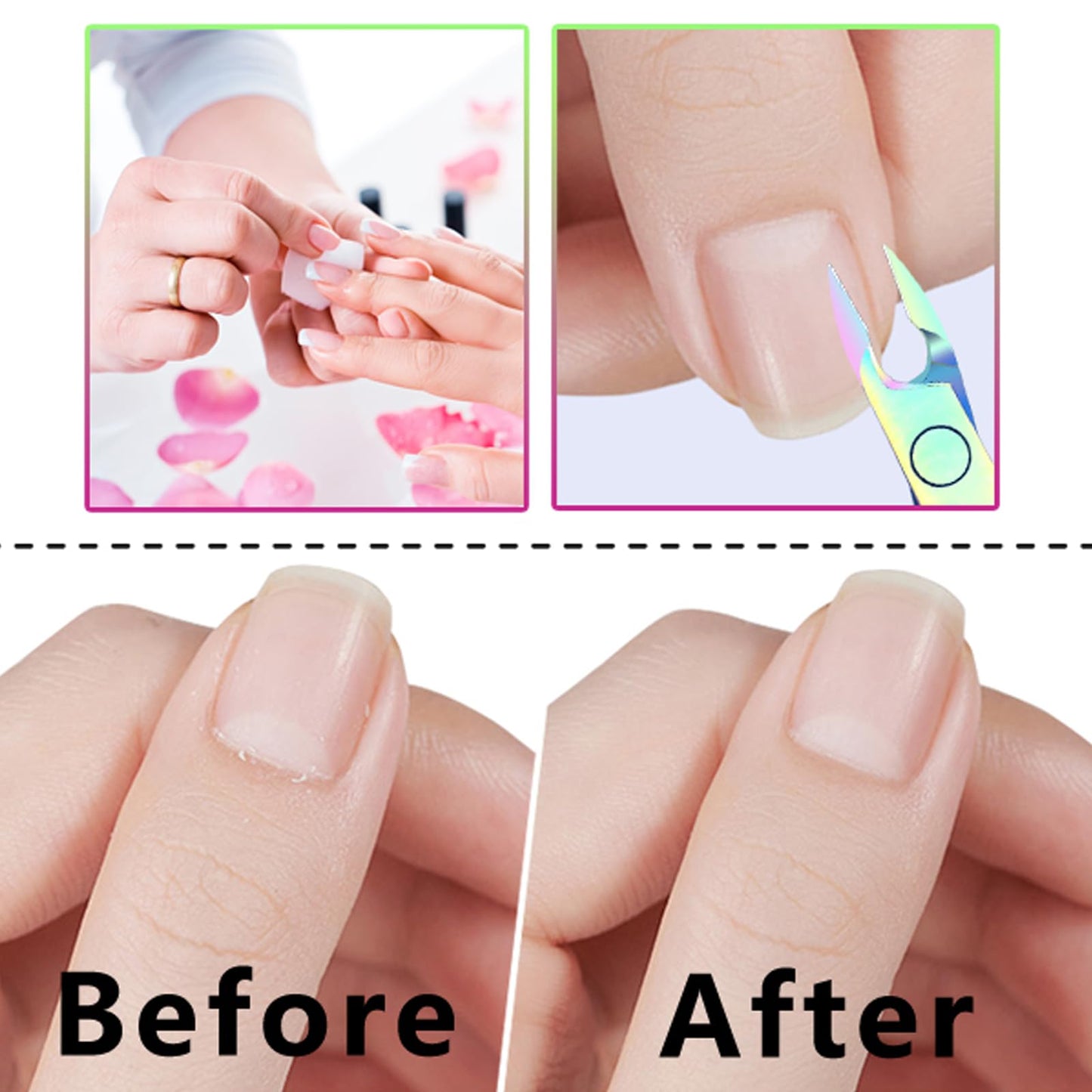 Cuticle Trimmer Cuticle Nippers, Durable Cuticle Cutter, Salon Toe Nail Cuticle Clippers, Stainless Steel Cuticle Remover Cuticle Scissor, Pedicure Beauty and Personal Care XUNXMAS