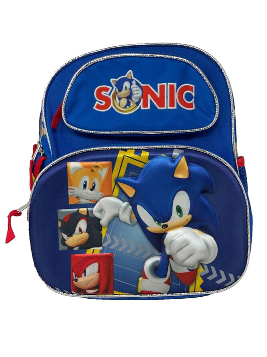Accessory Innovations Sonic The Hedgehog 3D 16 inches Large Backpack