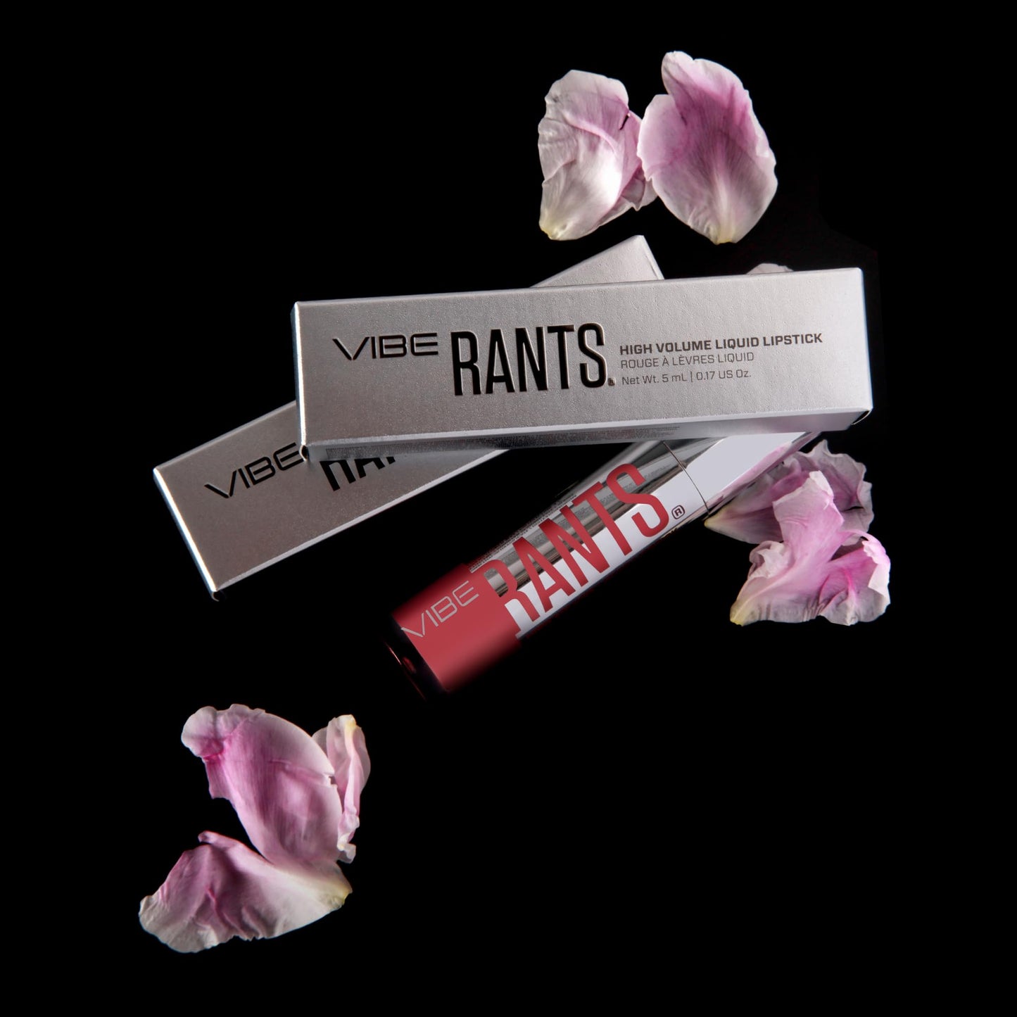 Vibe RANTS | Liquid Matte Lipstick | Long Lasting Matte Finish | High Volume Pigments for Rich, 12-Hour Wear | Vegan, Hydrating and Cruelty Free |