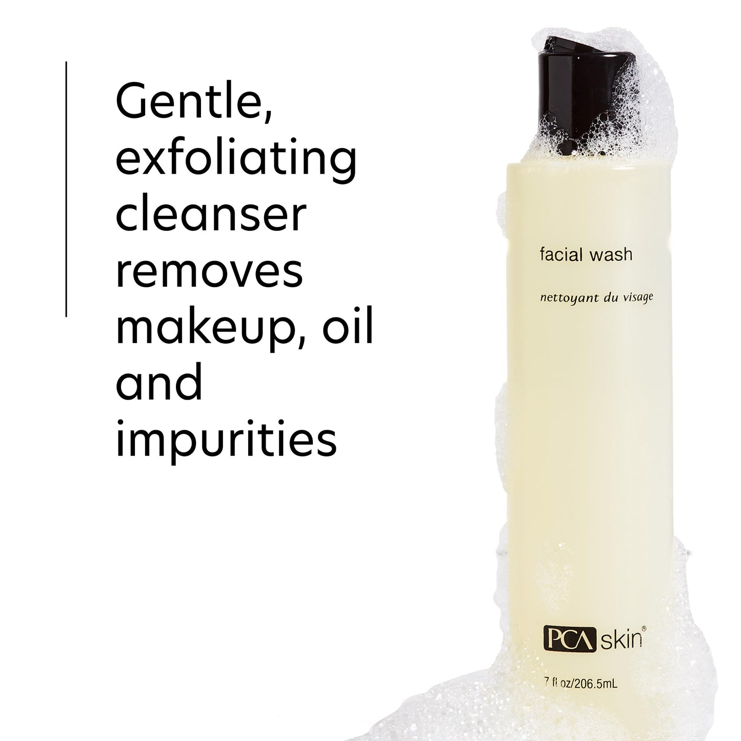 PCA SKIN Gentle Foaming Face Wash, Hydrating Facial Cleanser, Removes Makeup and Hydrates and Purifies Skin, Good for Sensitive, Combination, Normal