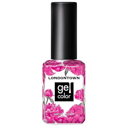 LONDONTOWN UV/LED Gel Nail Polish, Glossy Hot Pink, Berry Punch, 0.4 Fl Oz, Long Lasting, Chip Resistant High Shine Color Beauty & Personal Care LONDONTOWN