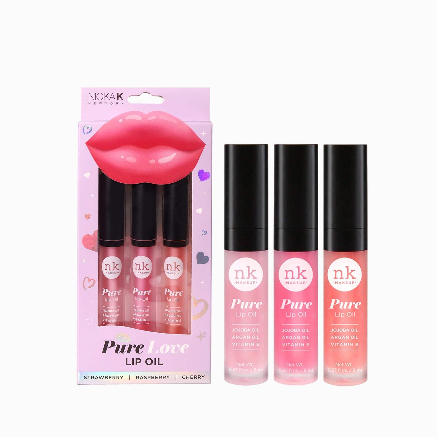 NICKA K NEW YORK Pure Glow Lip Oil (Pure Love)