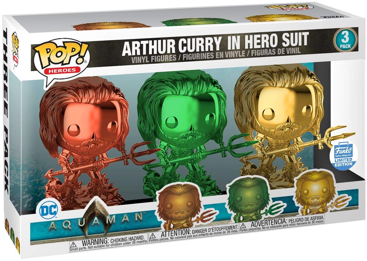 Funko Pop 3-Pack Heroes 43216 Aquaman