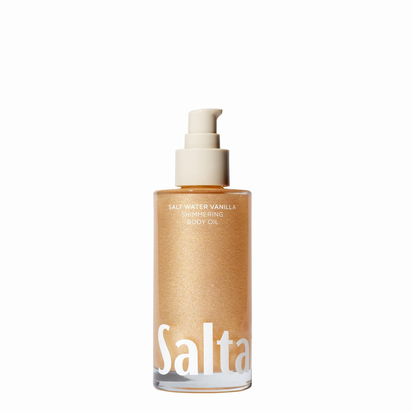 Saltair Shimmering Body Oil - Scented Dry Oil Moisturizer with Light-Reflecting Pearl Pigments - Moisturizing Glow for All Skin Types - Salt Water Beauty and Personal Care Saltair