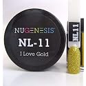 NuGenesis Nail Dipping Powder Color 1.5oz/43g Jar - (NL11 I LOVE GOLD) Beauty & Personal Care Nugenesis