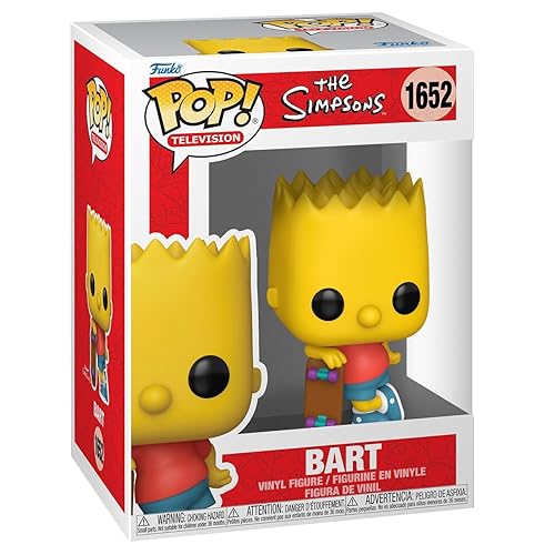 Funko POP TV: Simpsons - Bart Simpson - The Simpsons - Collectable Vinyl Figure - Gift Idea - Official Merchandise - for Kids & Adults - TV Fans…