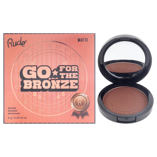 Go for the Bronze - Did Not Break The Ribbon by Rude Cosmetics for Women - 0.28 oz Bronzer Beauty & Personal Care RUDE