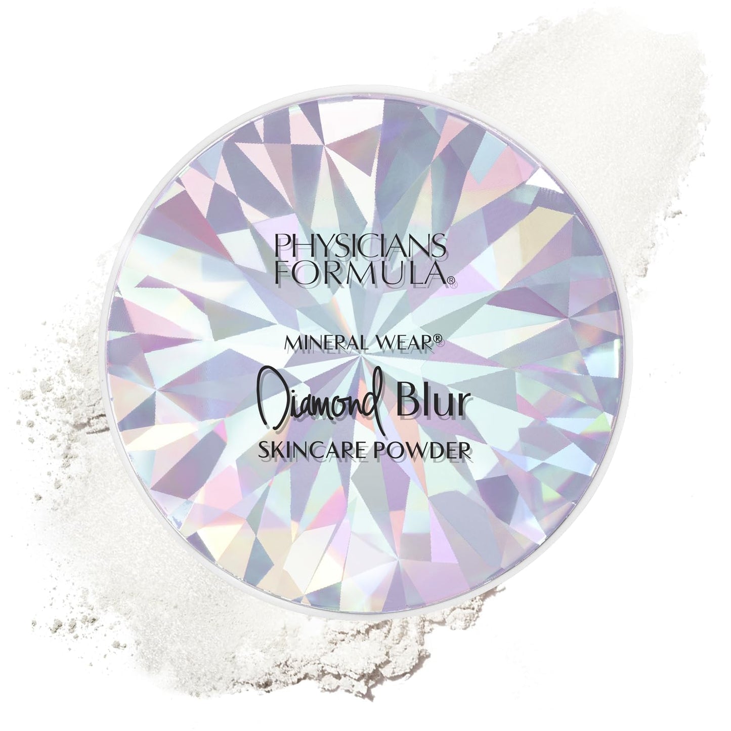 Physicians Formula Mineral Wear®Diamond Blur Skincare Cushion Powder, Blurring & Pore Diffusing Long Lasting Matte Finish Face Powder, Talc-Free