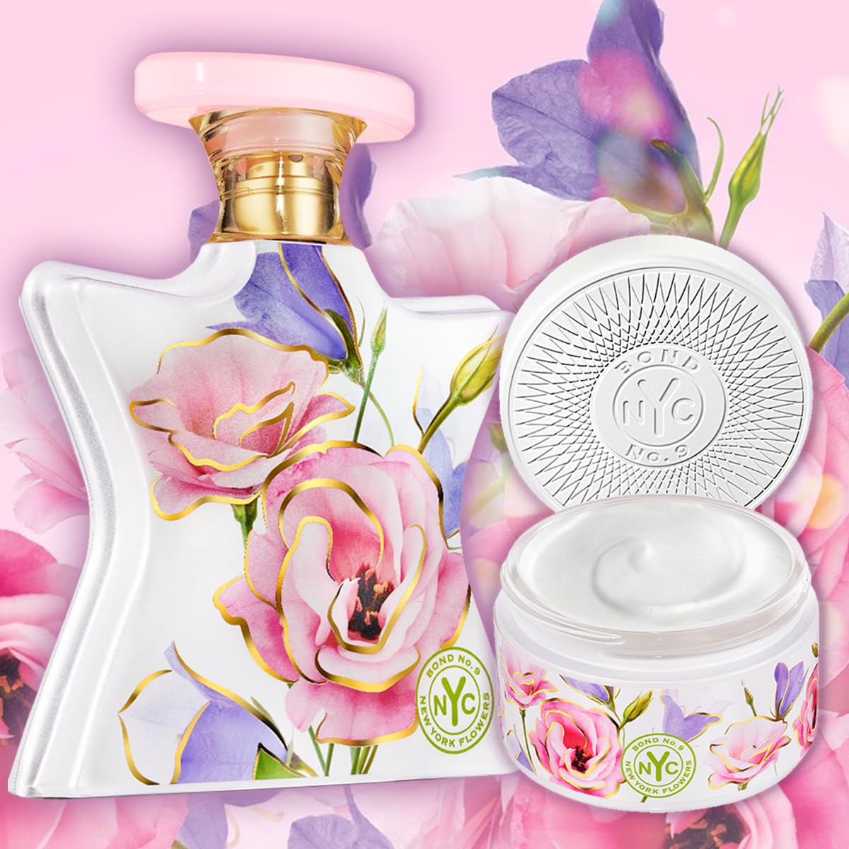 Bond No. 9 New York New York Flowers Unisex Eau de Parfum, 3.4 Fl Oz