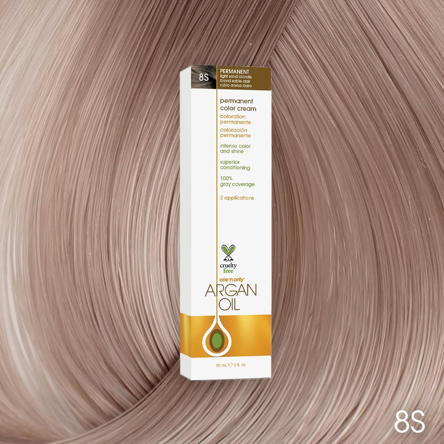 One N' Only Permanent Hair Color - Permanent Hair Dye Made with Argan Oil - Delivers Rich, Accurate Tones with Gray Coverage - Improves Moisture