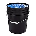Handy Art UV Neon Event Paint, Blue, 5 Gallon Bucket, Blacklight Glow Paint for Parties, Raves, Festivals, Splash Painting, Washable Easy Clean Up