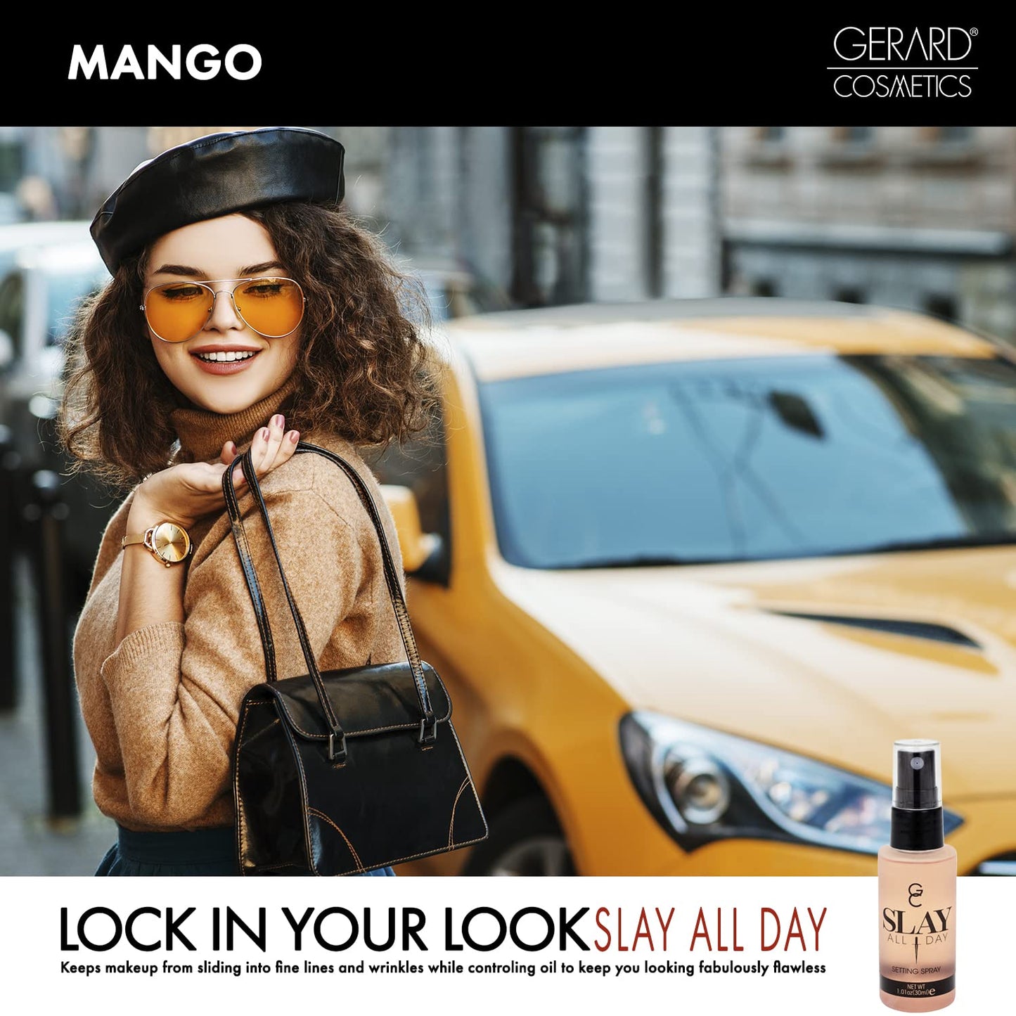 Slay All Day Setting Spray Mini - Mango by Gerard Cosmetic for Women - 1.01 oz Setting Spray