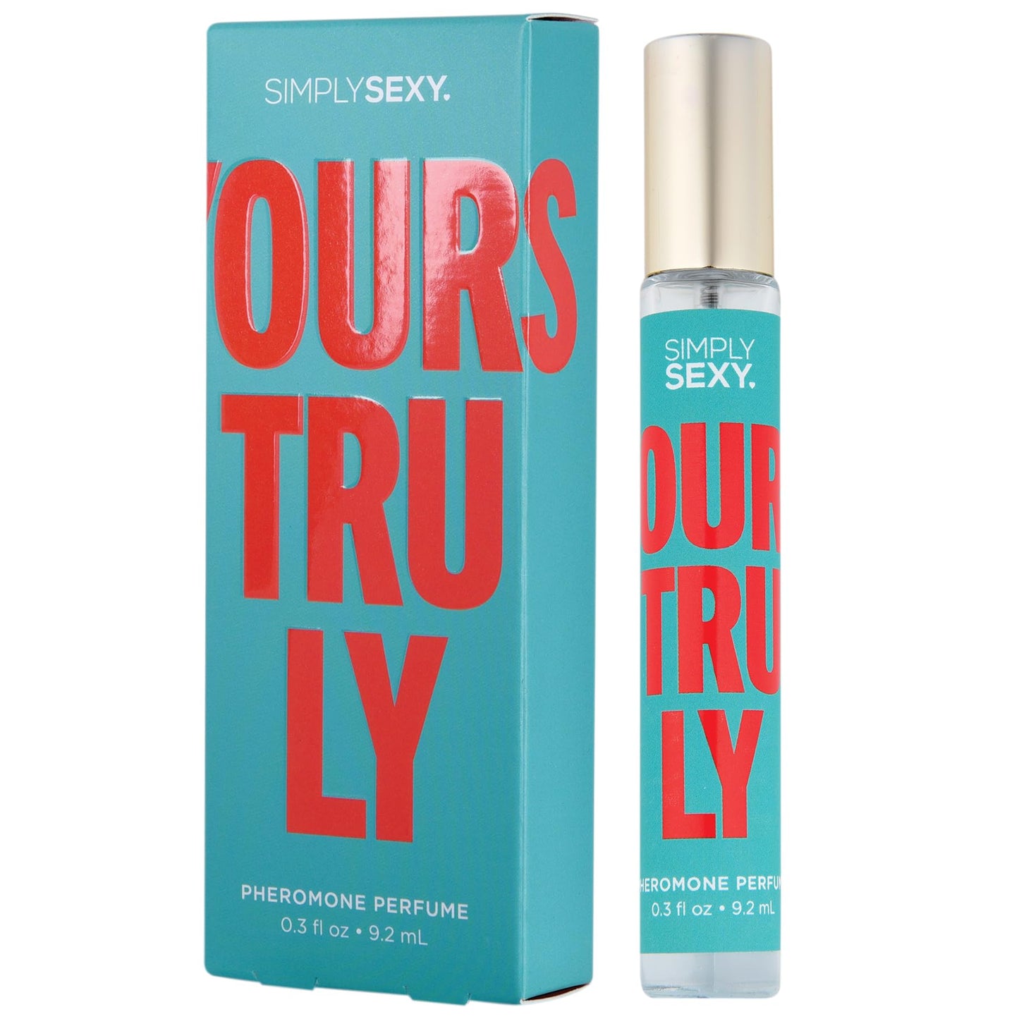 SIMPLY SEXY Affirmations Yours Truly Pheromone Perfume - Fruity Floral Fragrance with Notes of Natural Fresh Lemon, Sweet Bergamot, and Mandarin -