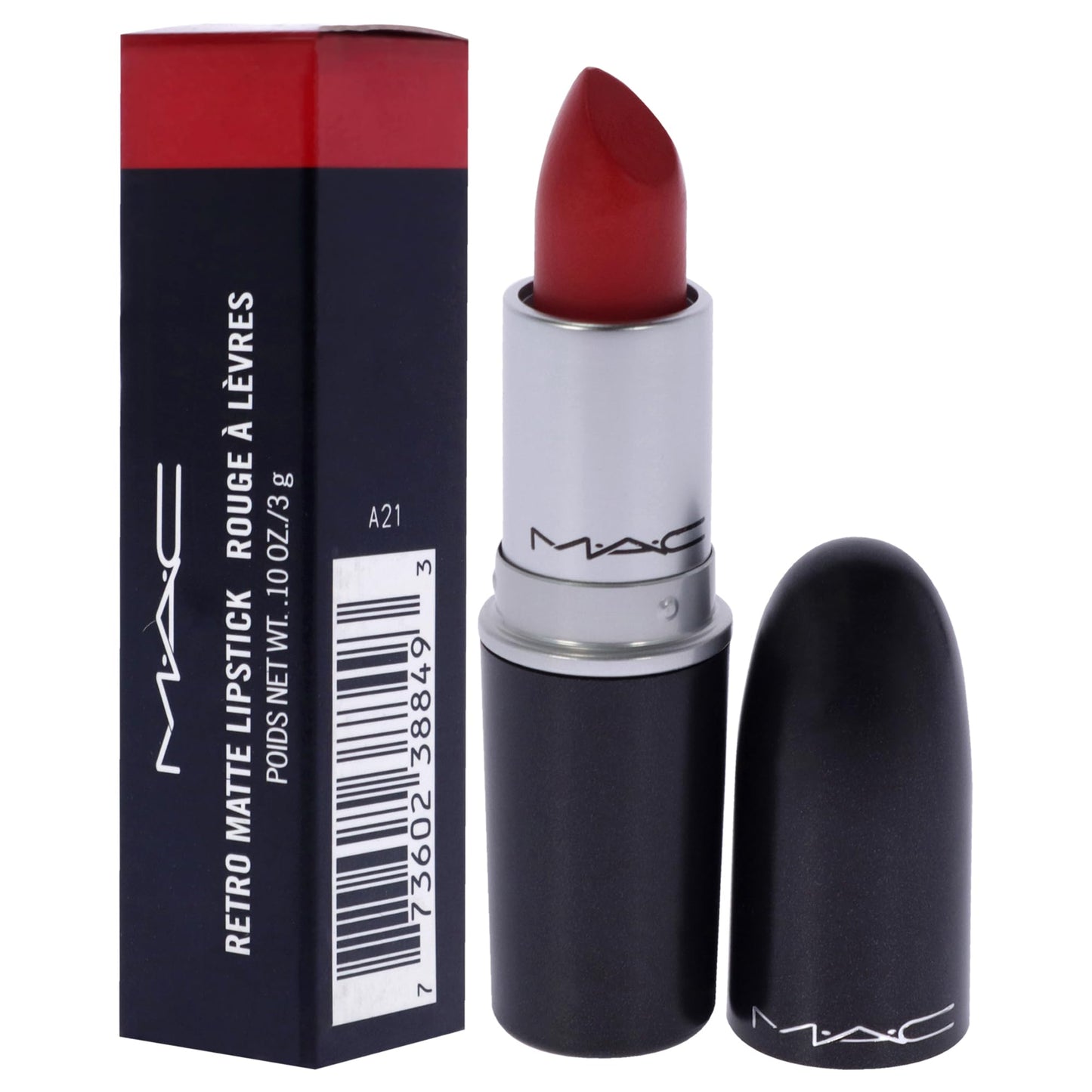 M·A·C Powder Kiss Lipstick - 630 D For Danger Lipstick Women 0.1 oz