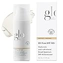 Glo Skin Beauty Oil Free SPF 40+ Hyaluronic Acid Infused All Mineral Sunscreen - Protect Against Sun Damage & Aging Environmental Skin Stressors