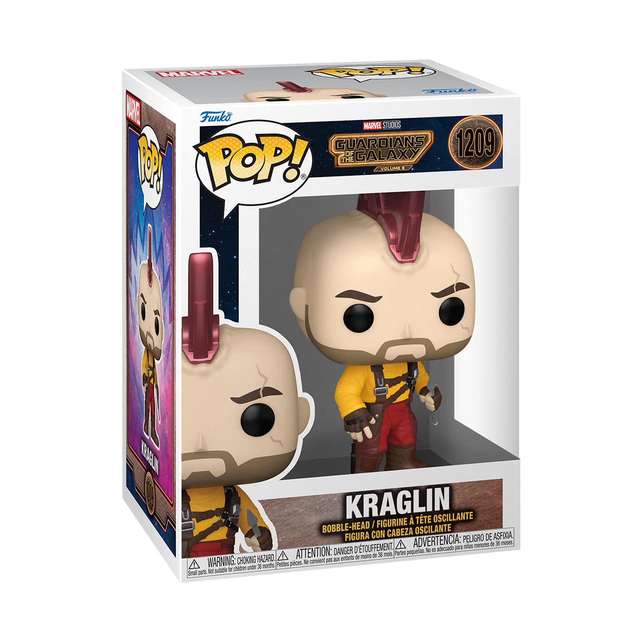 Funko POP! Vinyl: Marvel - Guardians of The Galaxy 3 - Kraglin - Collectable Vinyl Figure - Gift Idea - Official Merchandise - for Kids & Adults…