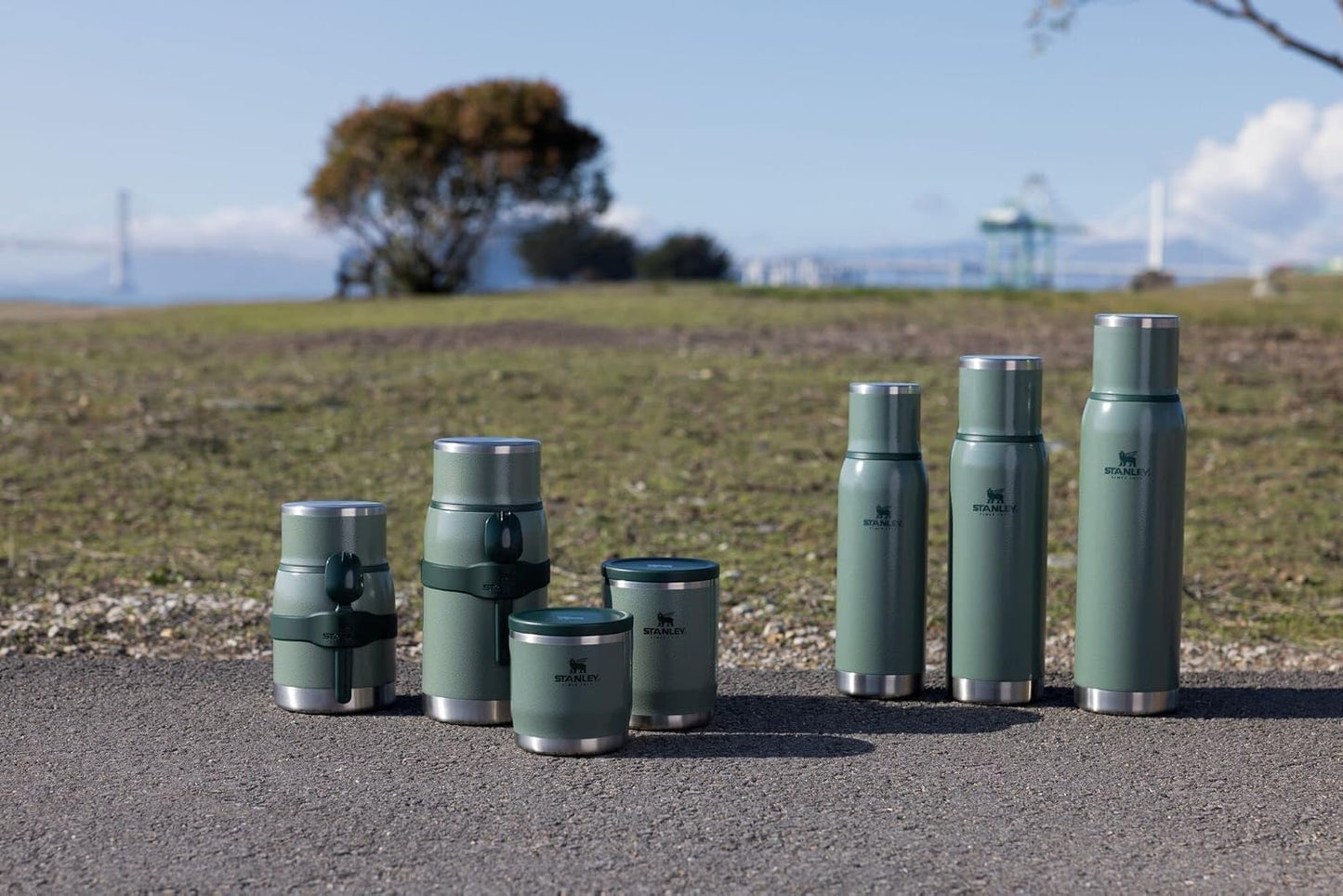 Stanley Adventure-To-Go Vacuum Bottle 17 oz | Wide Mouth with Leakproof Cup Lid | Keep Drinks Hot or Cold | Packable for Travel | Insulated Stainless